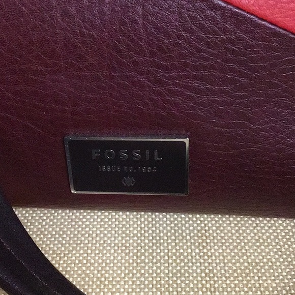 Women’s Fossil Multicolor Leather Handbag - Picture 2 of 12